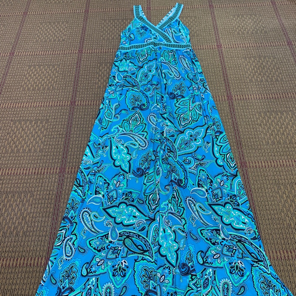 INC Maxi Dress - Floral - Crisscross Back - Wore Once